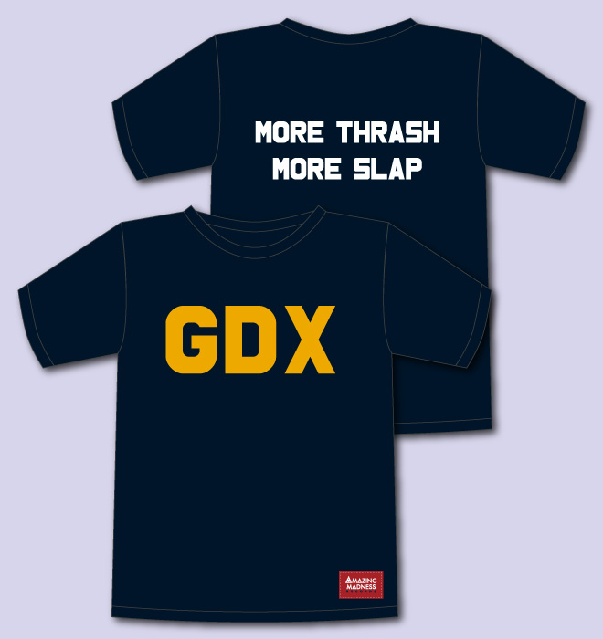Tシャツ デザインGDX ネイビー